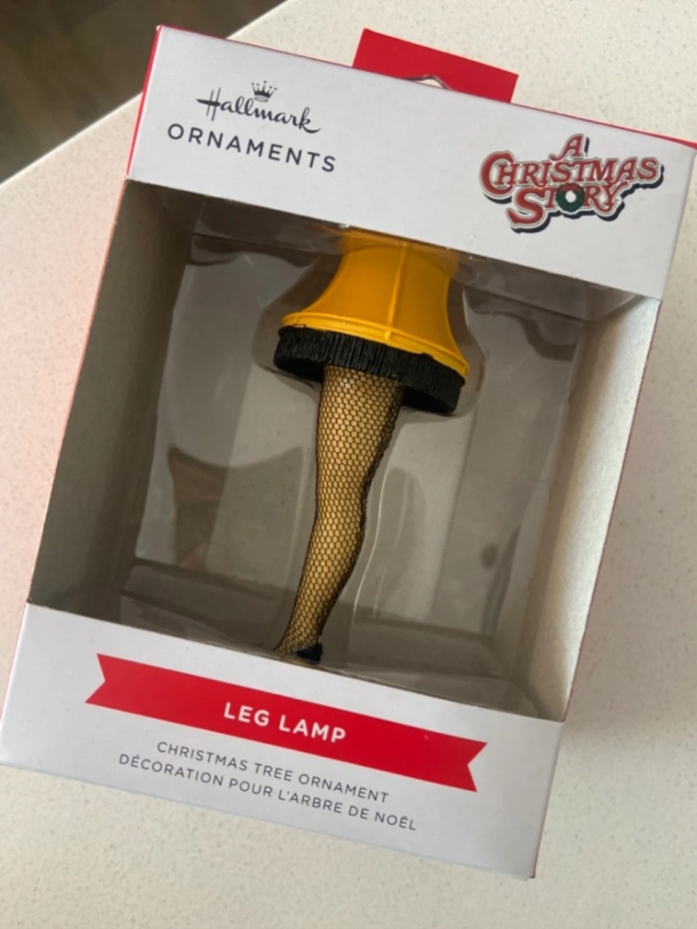 Hallmark A Christmas Story Leg Lamp Ornament - New